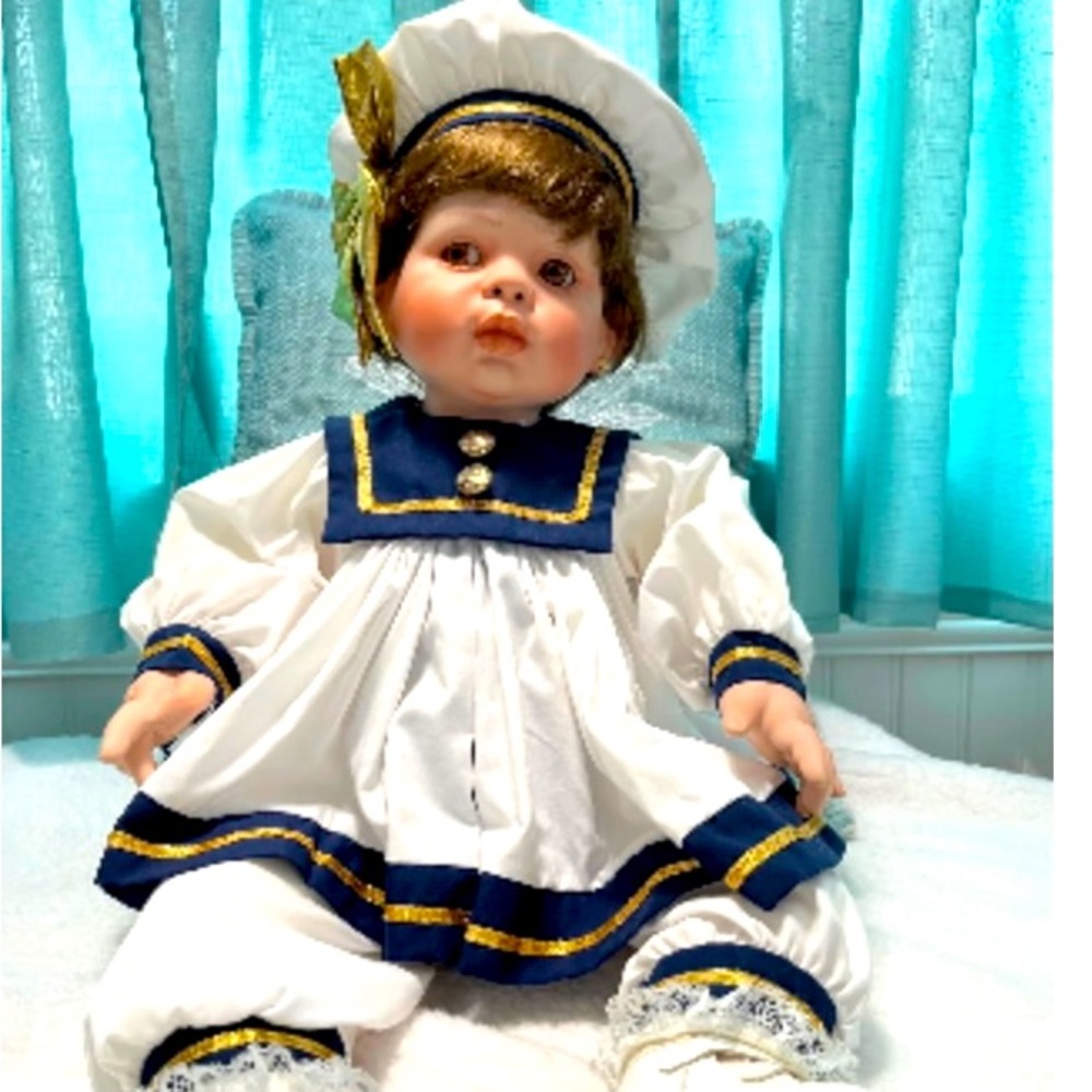 24” Fayzah Spanos Jolee Sailor Doll cute doll no papers